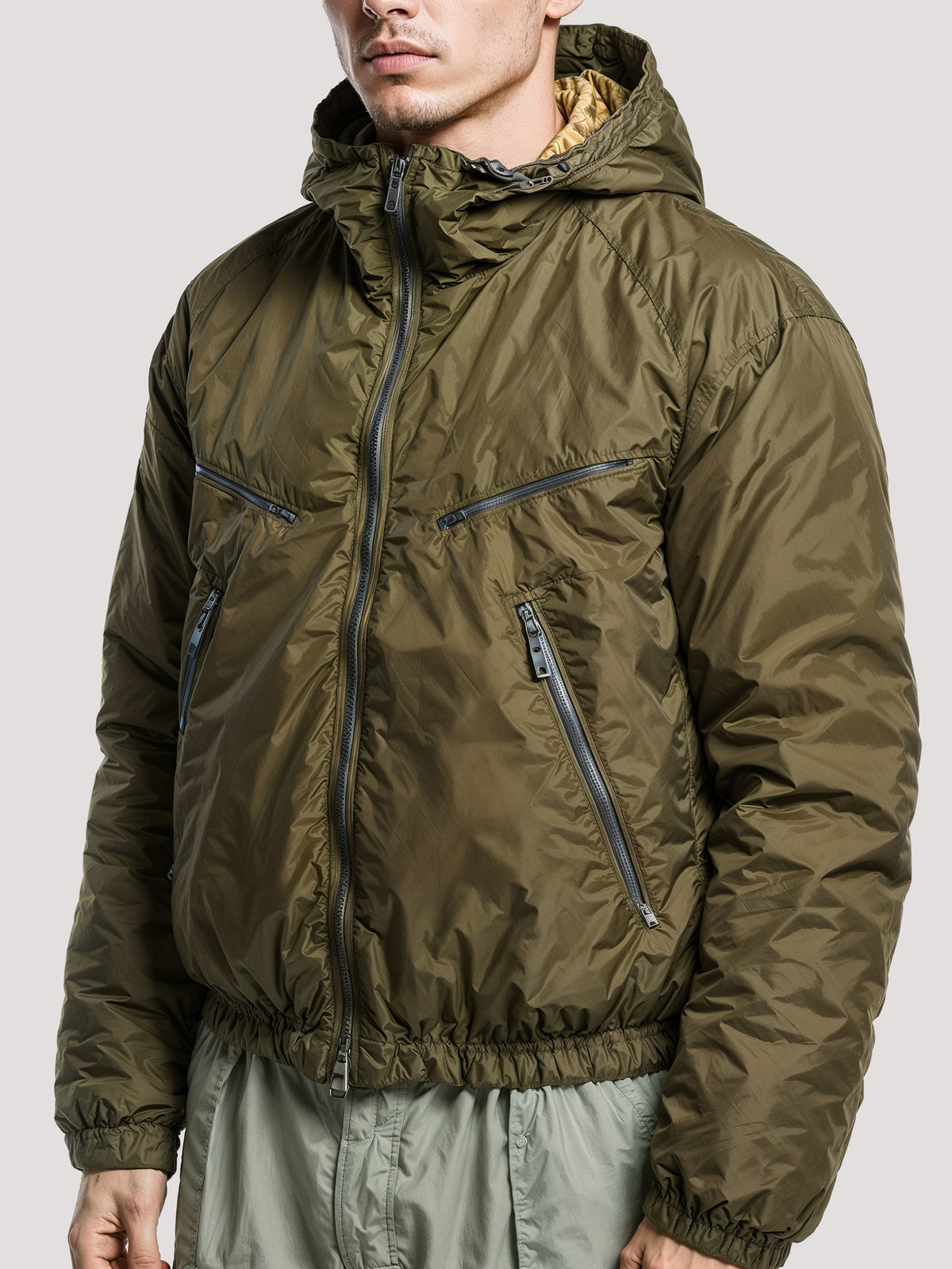 Hooded Puffer Jacket-thumbmail-3
